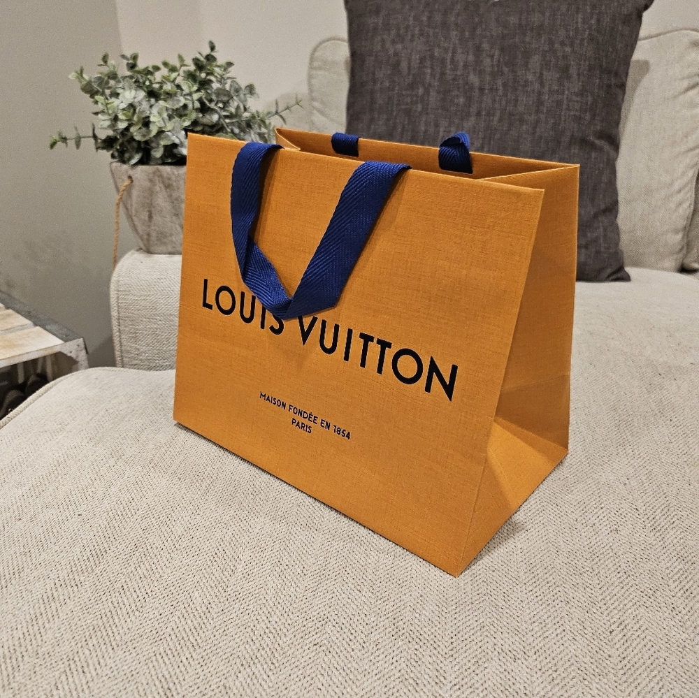 Authentic Louis Vuitton empty shopping bag small